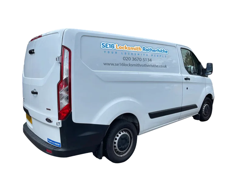 SE16 Locksmith Rotherhithe van